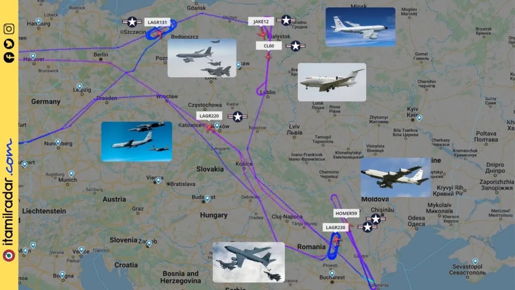 Środki NATO nad wschodnią Europą