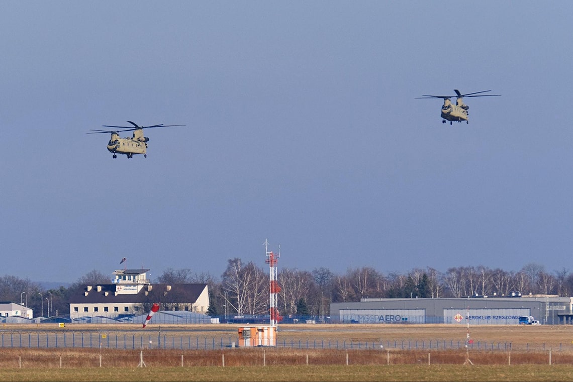 Chinooks nad EPRZ